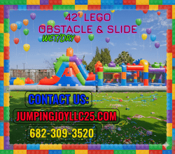 Block Party 42' Obstacle and Slide