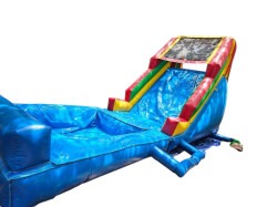 waterslide3 1752622616 18' Waterslide Primary Colors *Wet or Dry*